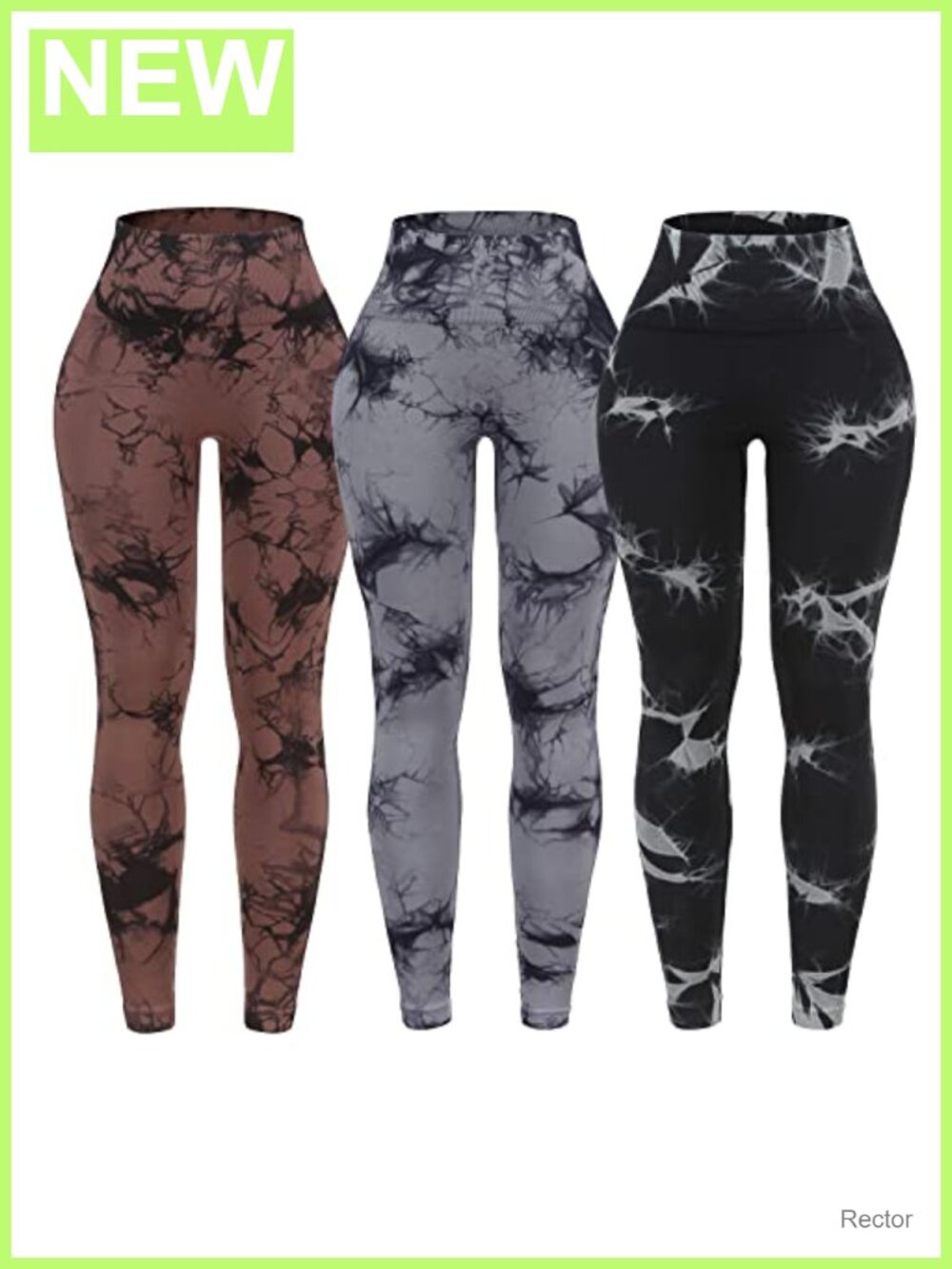 Seamless High Waisted Tie Dye Leggings Butt Lifting Workout Yoga Gym Pants